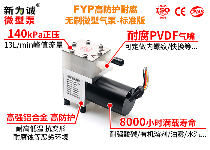 无刷电机抽打两用气泵FKY